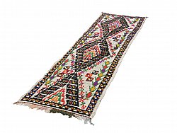 Kelim Marokkanische Berber Teppich Azilal 320 x 80 cm
