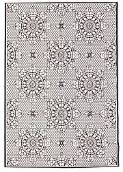 Wilton-Teppich - Charleston (schwarz/sand)