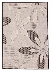 Wilton-Teppich - Oregon (schwarz/sand)