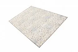 Wilton-Teppich - Sanandaj (blau-beige)