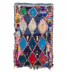 Marokkanischer Berber Teppich Boucherouite 180 x 100 cm