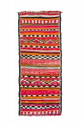 Marockansk Boucherouite-matta 150 x 365 cm
