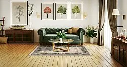 Wilton-Teppich - Marand (grau/beige)