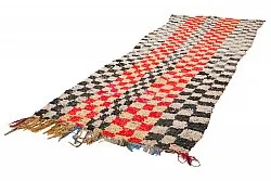 Marokkanischer Berber Teppich Boucherouite 360 x 125 cm