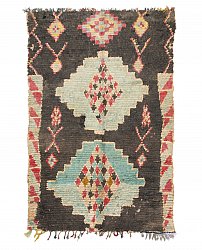 Marokkanischer Berber Teppich Boucherouite 220 x 145 cm
