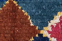 Marokkanischer Berber Teppich Boucherouite 250 x 120 cm