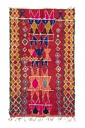 Marokkanischer Berber Teppich Boucherouite 255 x 150 cm