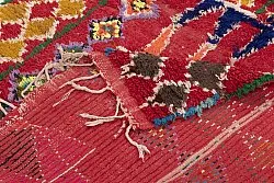 Marokkanischer Berber Teppich Boucherouite 255 x 150 cm