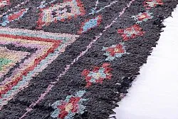Marokkanische Berber Teppich Boucherouite 240 x 120 cm