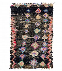 Marokkanischer Berber Teppich Boucherouite 200 x 125 cm