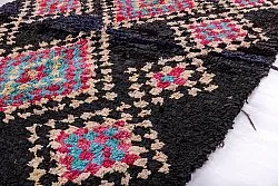 Marokkanische Berber Teppich Boucherouite 260 x 145 cm