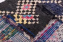 Marokkanische Berber Teppich Boucherouite 260 x 145 cm