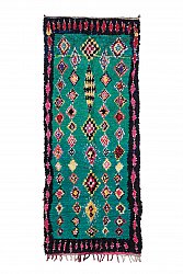 Marokkanische
Berber Teppich Boucherouite 360 x 140 cm