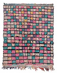 Marokkanischer Berber Teppich Boucherouite 195 x 150 cm