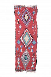 Marokkanische Berber Teppich Boucherouite 235 x 115 cm