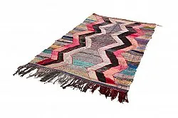 Marokkanischer Berber Teppich Boucherouite 150 x 260 cm