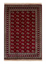 Wilton-Teppich - Kashmir Boccara (rot)