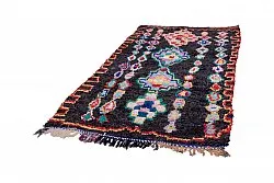 Marokkanische Berber Teppich Boucherouite 265 x 145 cm