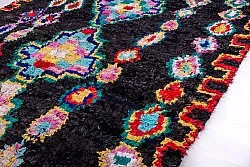 Marokkanische Berber Teppich Boucherouite 265 x 145 cm