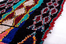Marokkanische Berber Teppich Boucherouite 250 x 110 cm