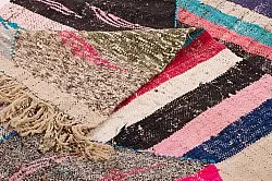 Marokkanischer Berber Teppich Boucherouite 125 x 260 cm