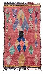 Marokkanischer Berber Teppich Boucherouite 325 x 130 cm