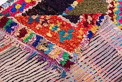 Marokkanischer Berber Teppich Boucherouite 280 x 130 cm