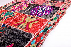 Marokkanische Berber Teppich Boucherouite 245 x 120 cm