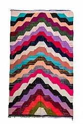 Marokkanischer Berber Teppich Boucherouite 145 x 235 cm