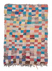 Marokkanische Berber Teppich Boucherouite 170 x 120 cm