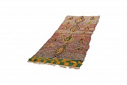 Marokkanische Berber Teppich Boucherouite 230 x 80 cm