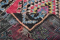 Marokkanischer Berber Teppich Boucherouite 275 x 130 cm