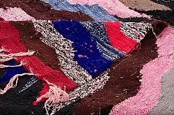 Marokkanischer Berber Teppich Boucherouite 145 x 275 cm