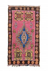 Marokkanischer Berber Teppich Boucherouite 270 x 140 cm