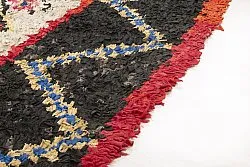 Marokkanischer Berber Teppich Boucherouite 335 x 125 cm