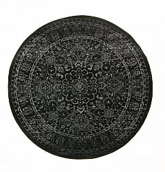 Rund Teppich - Peking Noble (schwarz)