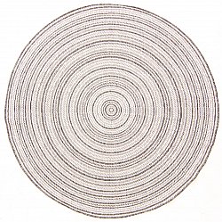 Rund Teppich - Brussels Weave (grau)