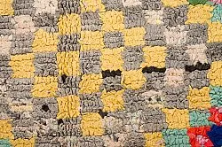 Marokkanischer Berber Teppich Boucherouite 145 x 365 cm