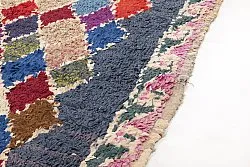 Marokkanische Berber Teppich Boucherouite 245 x 110 cm