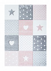 Teppiche für das Kinderzimmer
Kinderteppich
für junge Mädchen mit Tier Atlas Star rosa Star