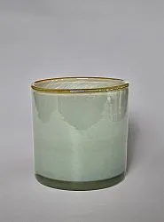 Kerzenhalter M - Harmony (grau/amber)