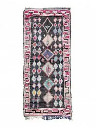 Marokkanischer Berber Teppich Boucherouite 310 x 130 cm