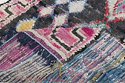 Marokkanischer Berber Teppich Boucherouite 310 x 130 cm