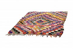Marokkanischer Berber Teppich Boucherouite 215 x 170 cm