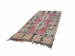 Marokkanischer Berber Teppich Boucherouite 279 x 130 cm