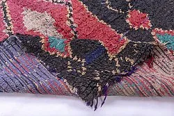 Marokkanischer Berber Teppich Boucherouite 275 x 135 cm