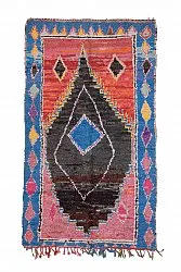 Marokkanischer Berber Teppich Boucherouite 275 x 155 cm