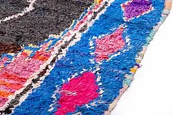 Marokkanischer Berber Teppich Boucherouite 275 x 155 cm