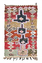 Marokkanischer Berber Teppich Boucherouite 205 x 120 cm