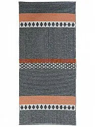Kunststoffteppiche - Der Horred-Teppich Savanne (grau)